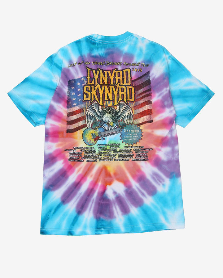 Lynyrd Skynyrd Southern Rock'n'Roll Tie-Dye T-Shirt - L