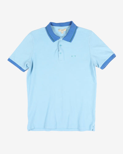 Burberry London Blue Polo Shirt - XL