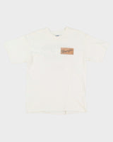 Early 00s Wrangler Jeans Promo White T-Shirt - L