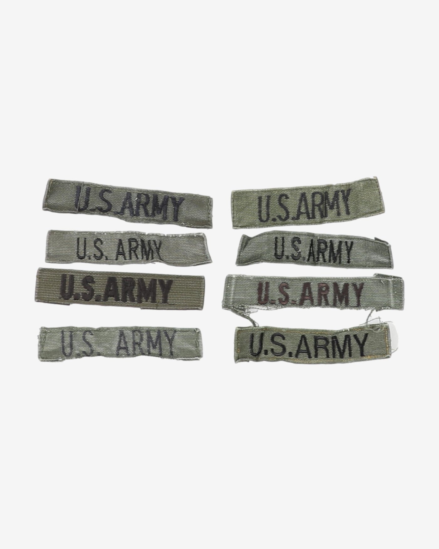1x Genuine Uniform Removed OD Green US Army Branch Tape Patch