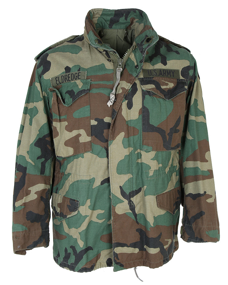 US Army Woodland Camouflage M-65 Jacket -S