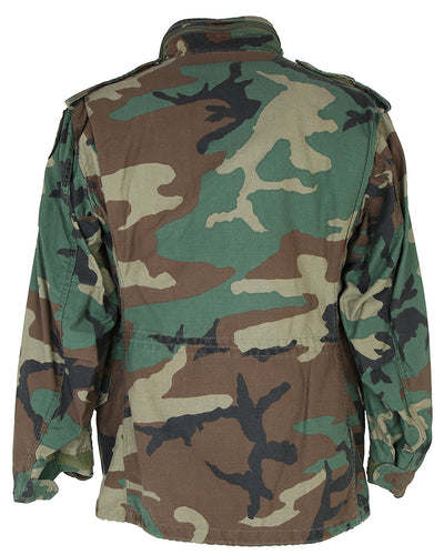 US Army Woodland Camouflage M-65 Jacket -S