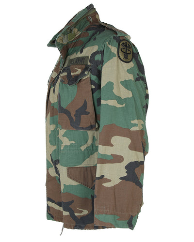 US Army Woodland Camouflage M-65 Jacket -S