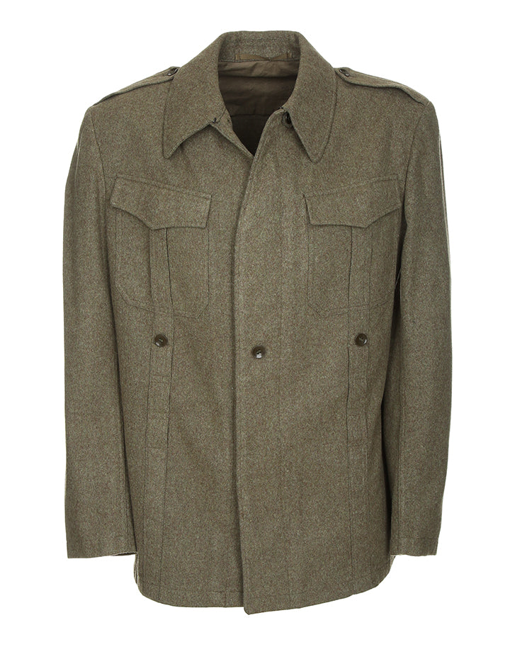 1960's Vintage West German Army Wool Field Jacket Tunic - Med