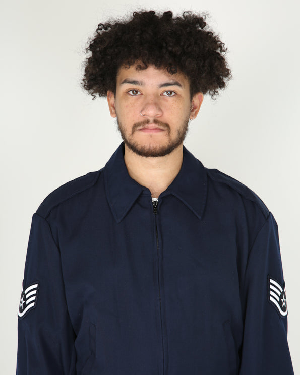 1990s Vintage US Air Force Lightweight Men's Windbreaker Jacket - 46S