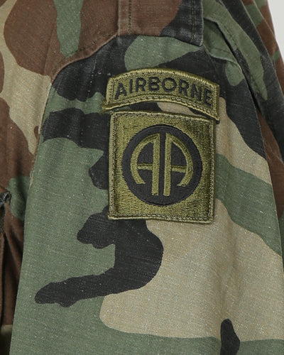 1989 Vintage US Army M81 Woodland Camouflage M65 Field Jacket - Small / Regular