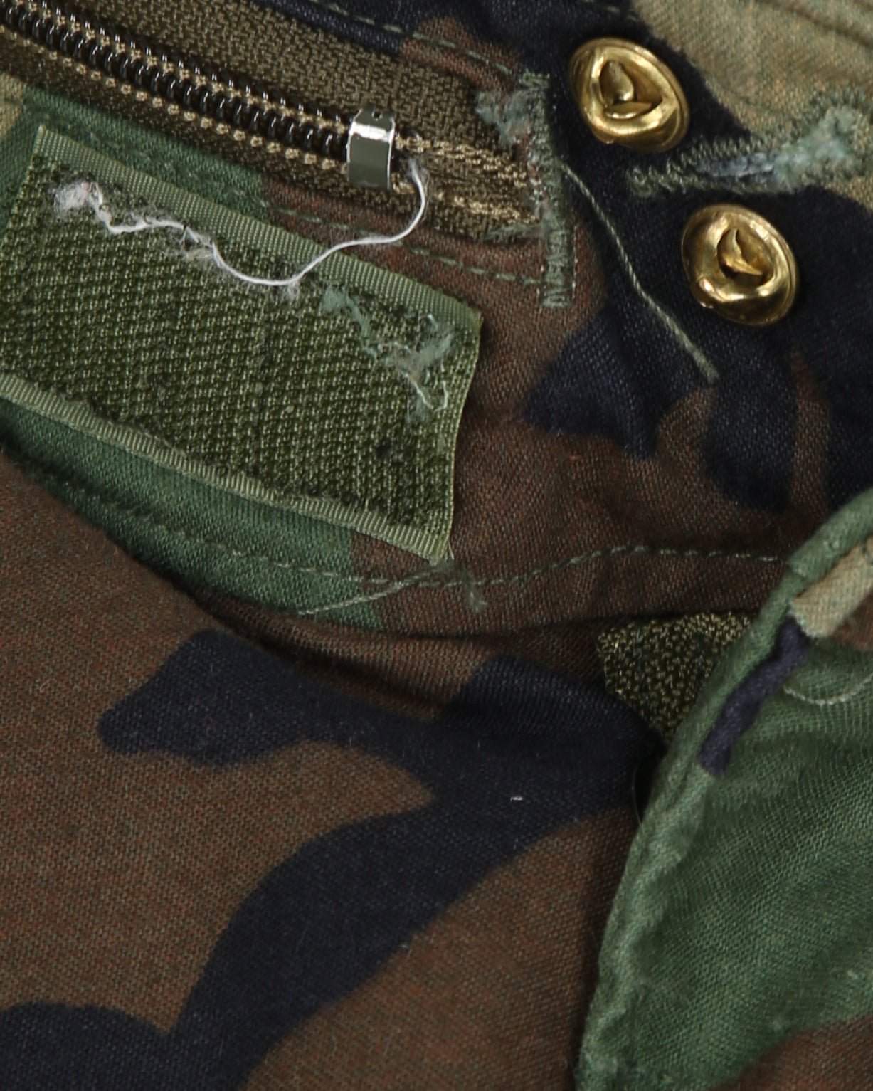 1986 Vintage US Army M-81 Woodland Camouflage M65 Field Jacket - X-Small / Regular