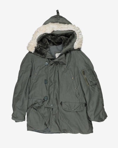 1988 Vintage US Air Force N-3B Cold Weather Parka - Small