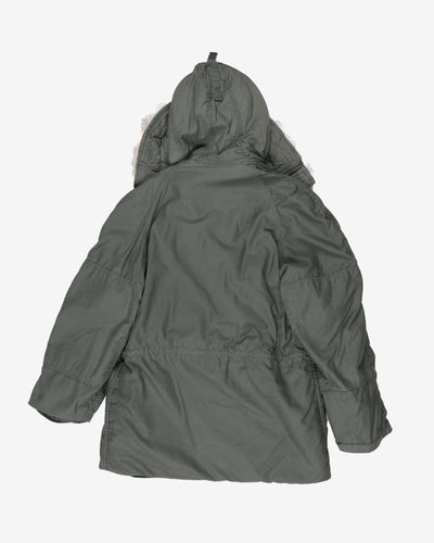 1988 Vintage US Air Force N-3B Cold Weather Parka - Small