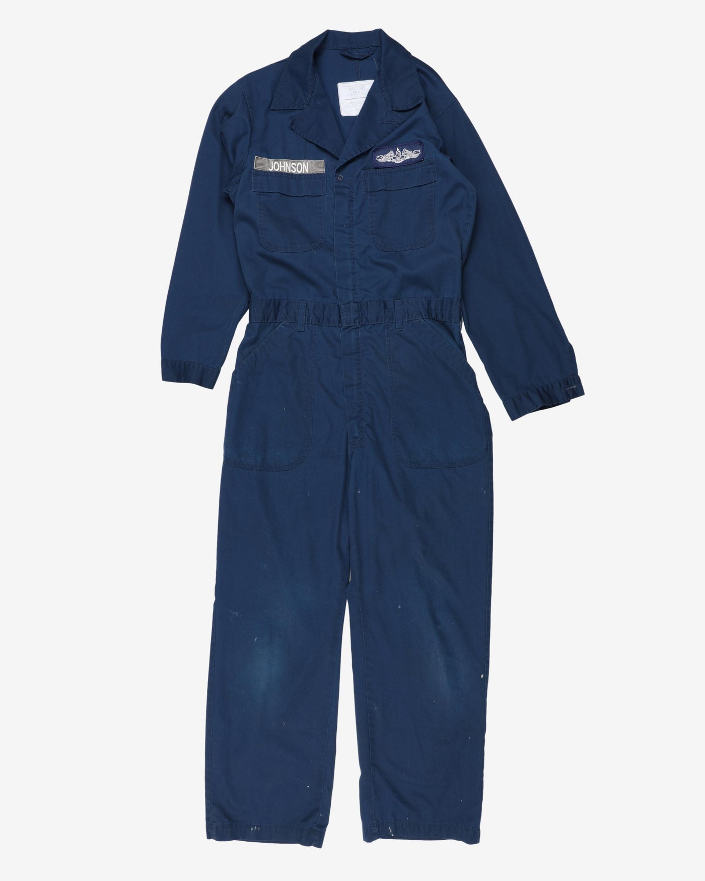 Rare 1990 Vintage US Navy Submariner Blue Utility Coveralls - 40L