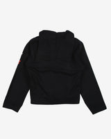 1940s VINTAGE US NAVY Black WOOL CRACKERJACK JUMPER - x-Small