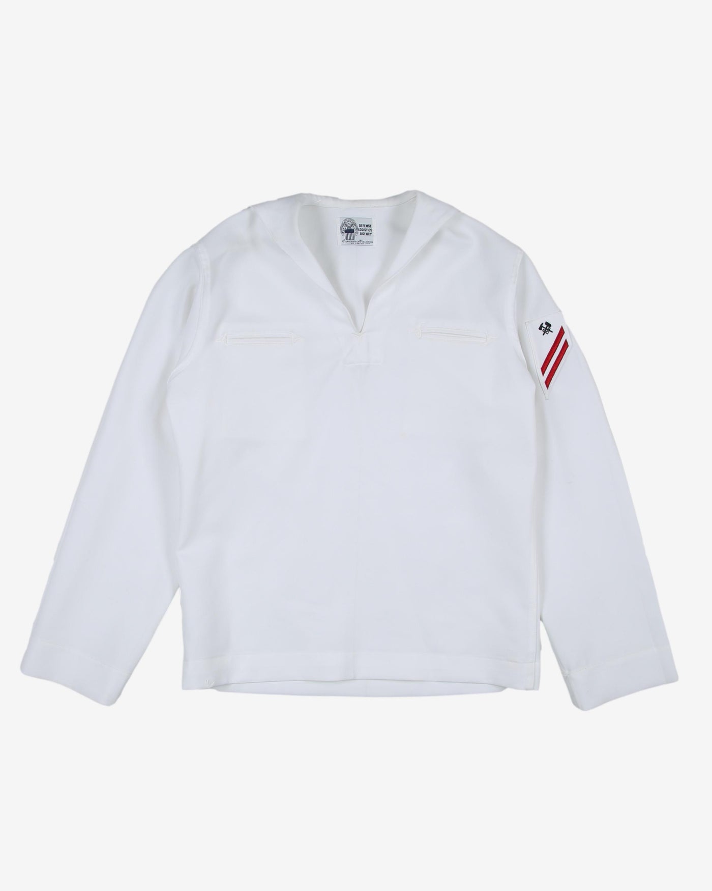 2011 US NAVY White Poly/WOOL CRACKERJACK JUMPER - Medium