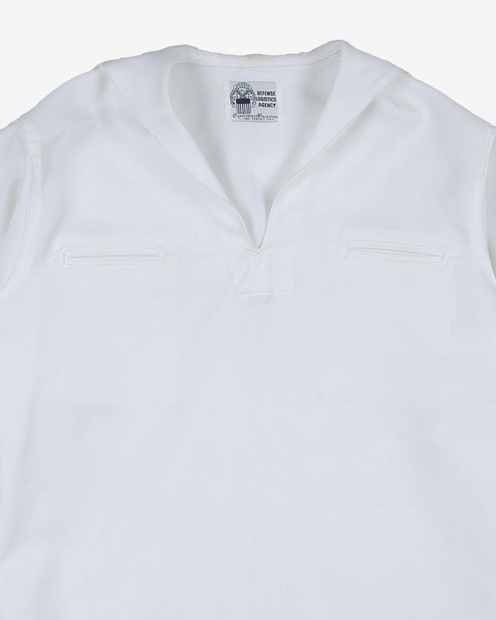 2011 US NAVY White Poly/WOOL CRACKERJACK JUMPER - Medium