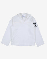 2004 US NAVY White Poly/WOOL CRACKERJACK JUMPER - Small