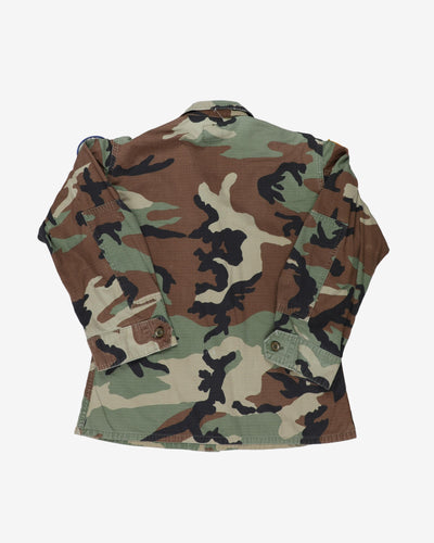 1990 Vintage US Civil Air Patrol M81 Woodland Camo BDU Coat - small / xx-short