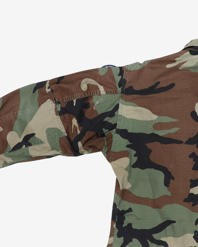 1990 Vintage US Civil Air Patrol M81 Woodland Camo BDU Coat - small / xx-short