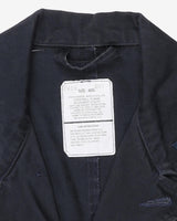 2008 US Navy Black Cotton Flame Resistant Utility Coveralls - 40S