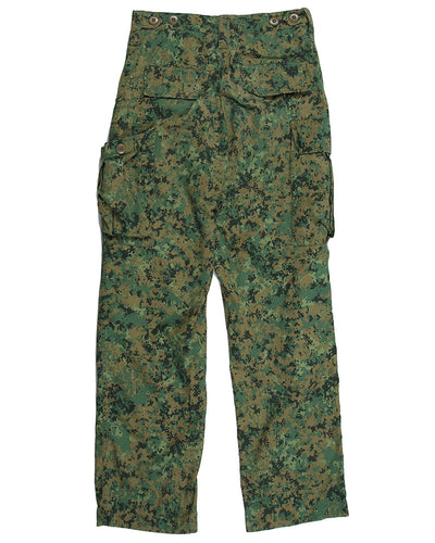 Rare 2000s Singapore Armed Forces Pixelated Camouflage No. 4 Dress Combat Trousers - Small