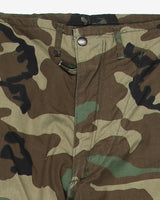 1990s Vintage US Army M81 Woodland Chemical Protective Trousers - Large