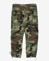 1990s Vintage US Army M81 Woodland Chemical Protective Trousers - Large