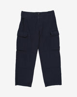 2000s Canadian Navy Blue Cargo Trousers - 36x26