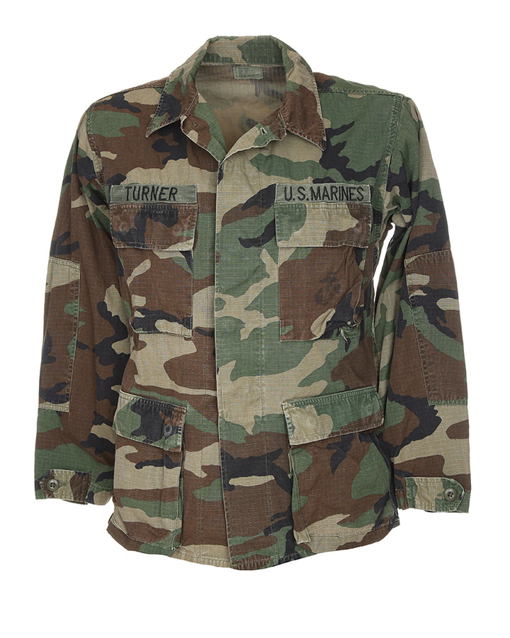 Rare 1989 Vintage USMC Marines Patched M81 Woodland BDU