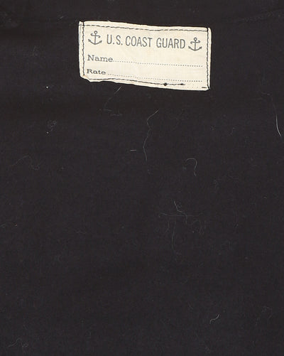 1940's Vintage WW2 Era US Coat Guard / Navy Blue Wool Crackerjack Jumper - 38