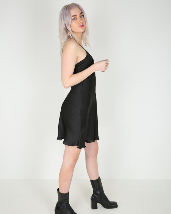 Rokit Originals Victoria Slip Dress - Black