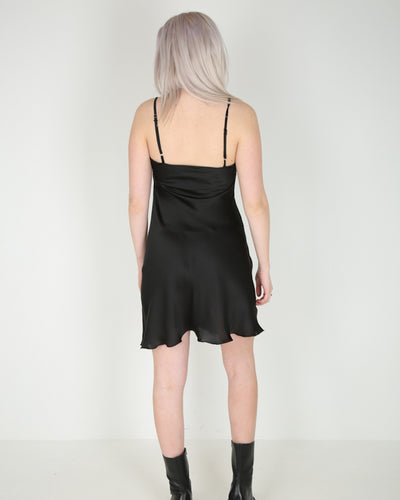 Rokit Originals Victoria Slip Dress - Black