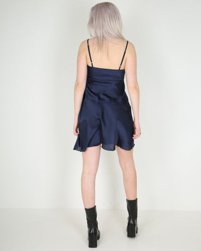 Rokit Originals Victoria Slip Dress - Blue