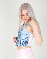 Rokit Originals Recycled Textile Bea Corset Top - Blue