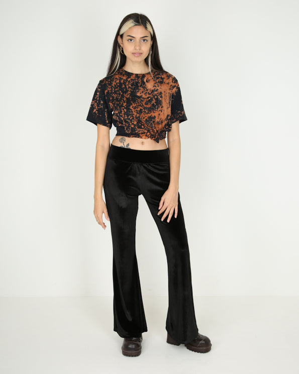 Rokit Originals Velour Lounge Trousers - Black