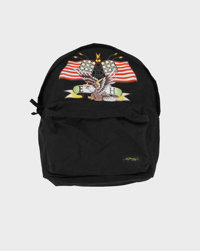 Ed Hardy Eagle Black Rucksack / Backpack