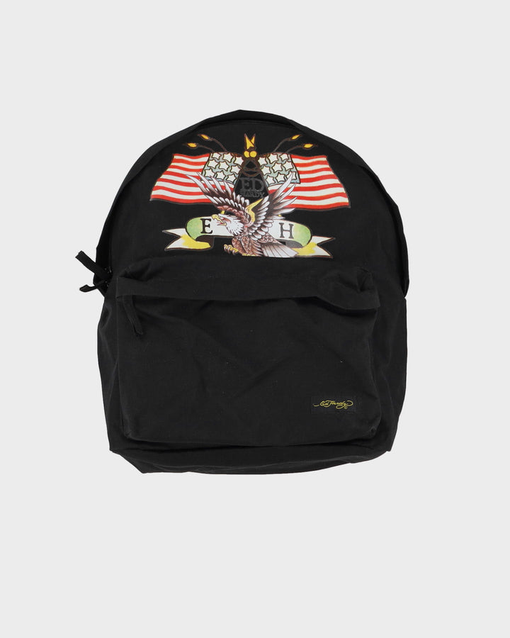 Ed Hardy Eagle Black Rucksack / Backpack
