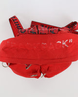 Off-White Well-Worn Red "Backpack" Virgil Abloh Design Rucksack / Backpack