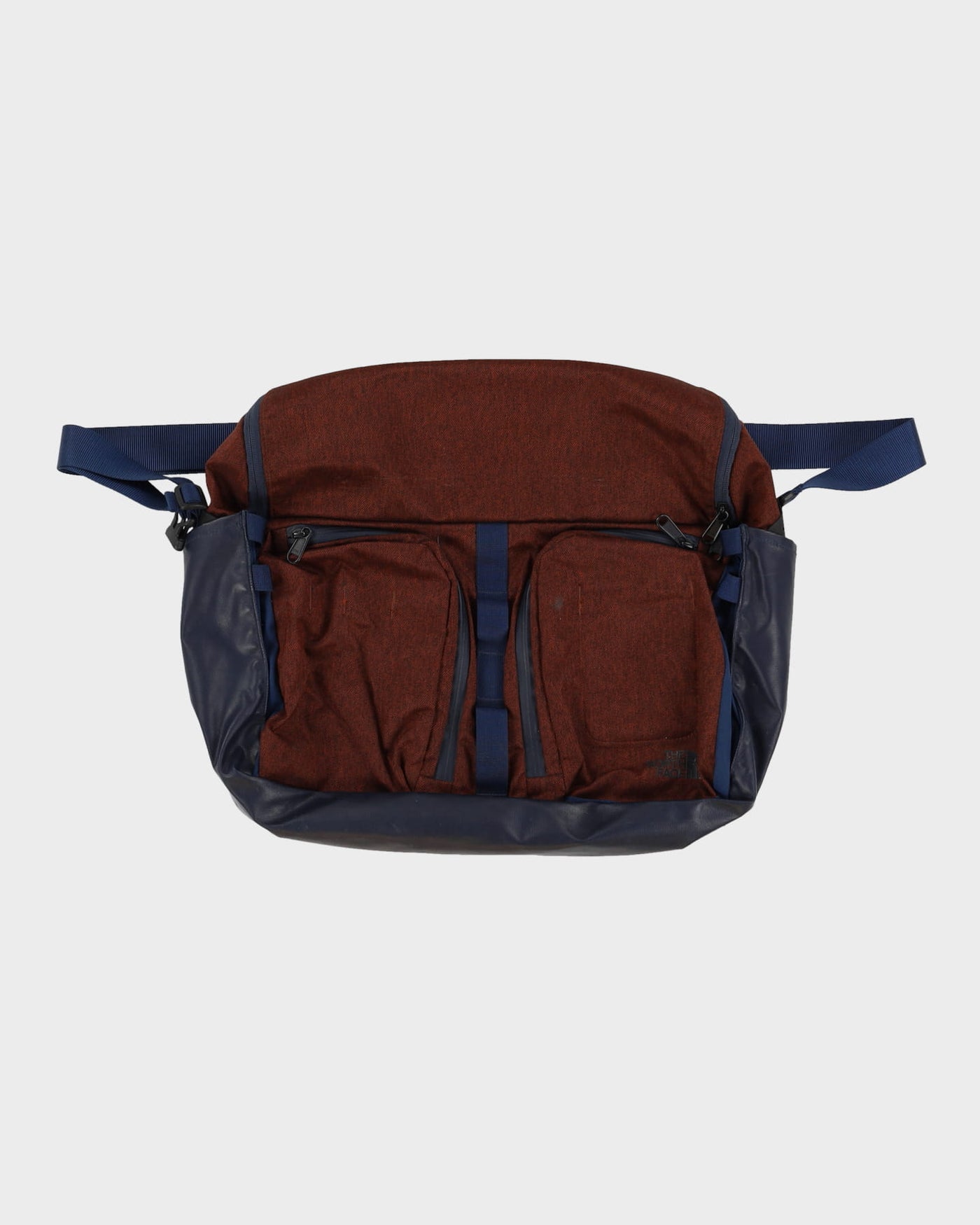 The North Face Navy / Brown Laptop Cross Body Side Bag
