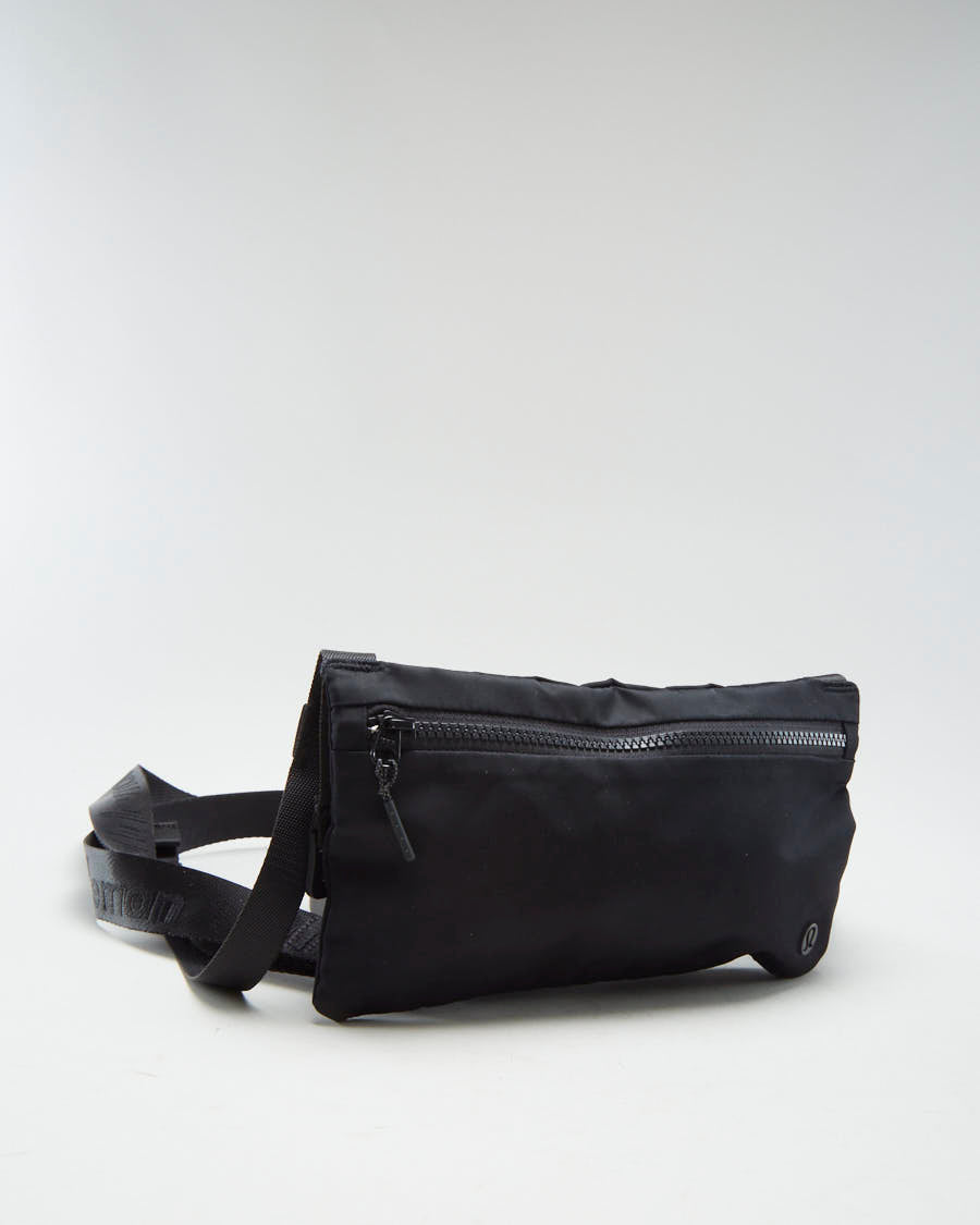 Lululemon Black Nylon Crossbody Bag - O/S