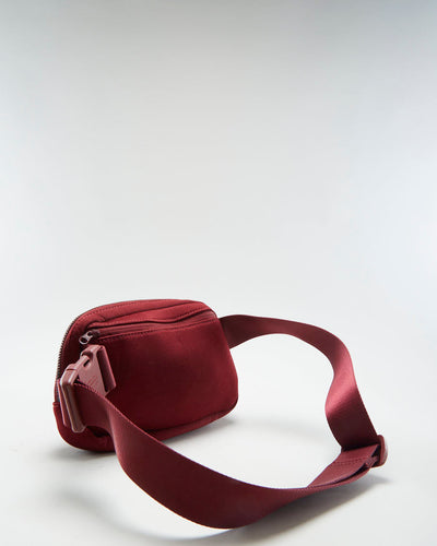 Lululemon Maroon Neoprene Fanny Pack - O/S