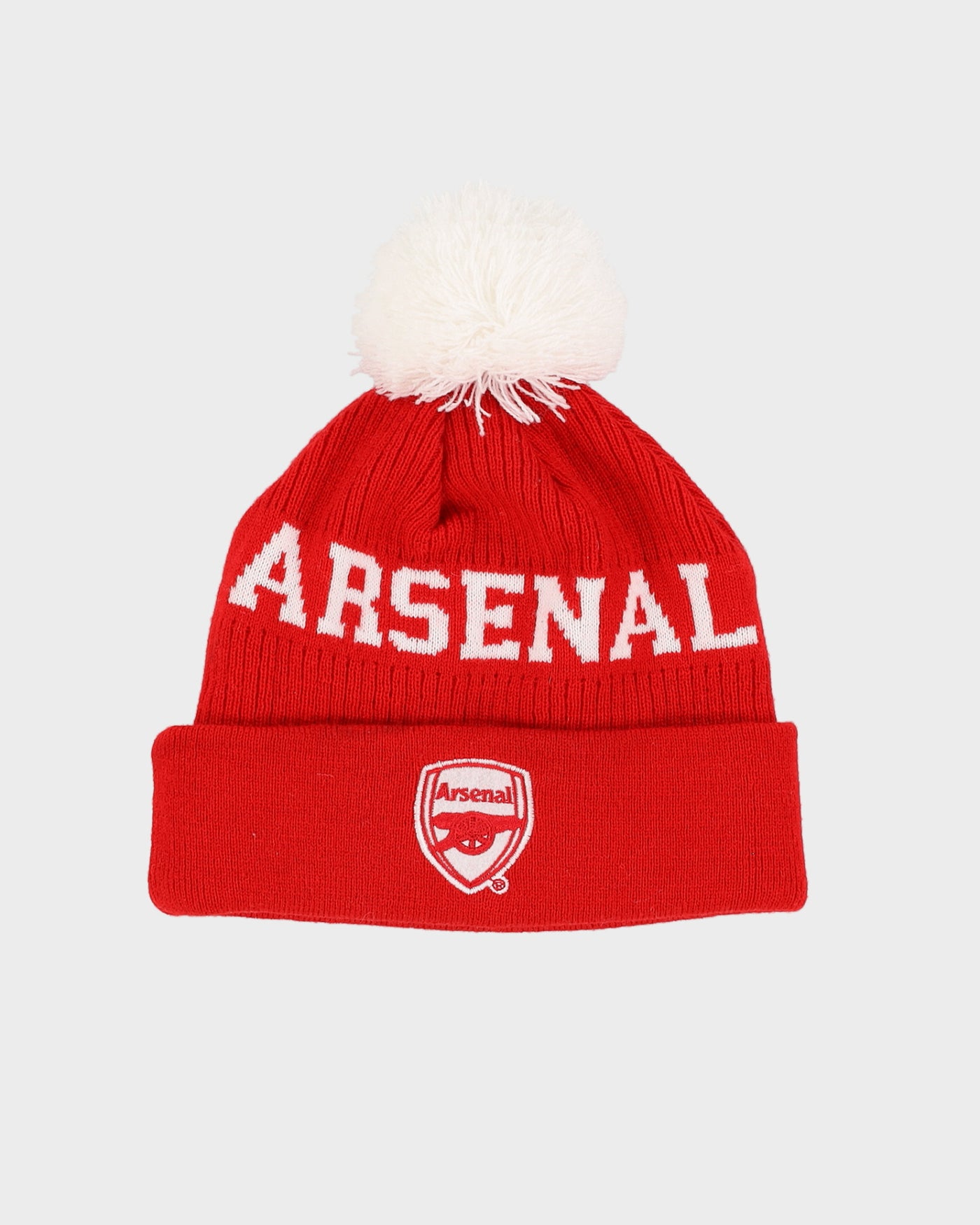 Arsenal FC Bobble Hat Beanie