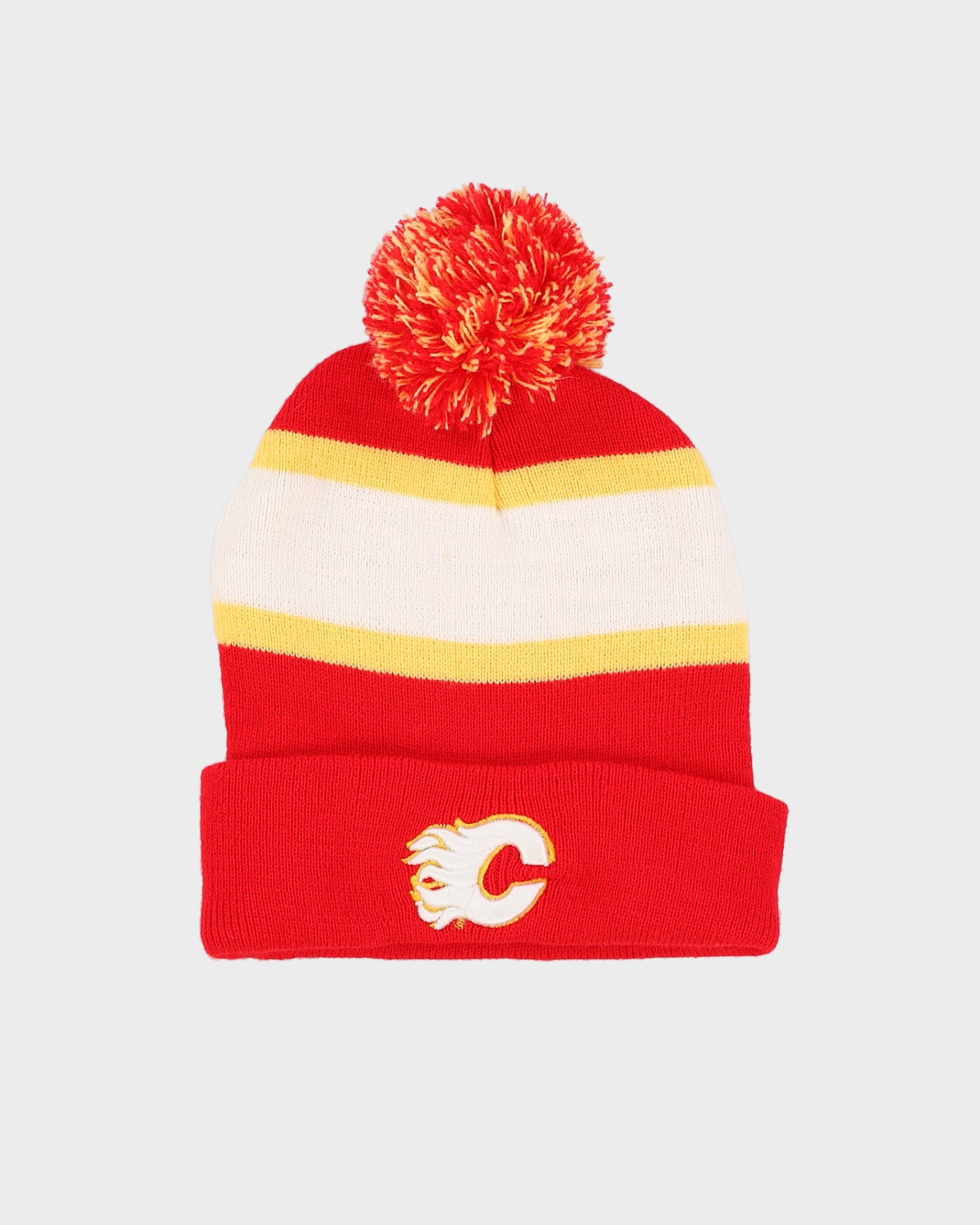 Calgary Flames NHL Bobble Hat Beanie
