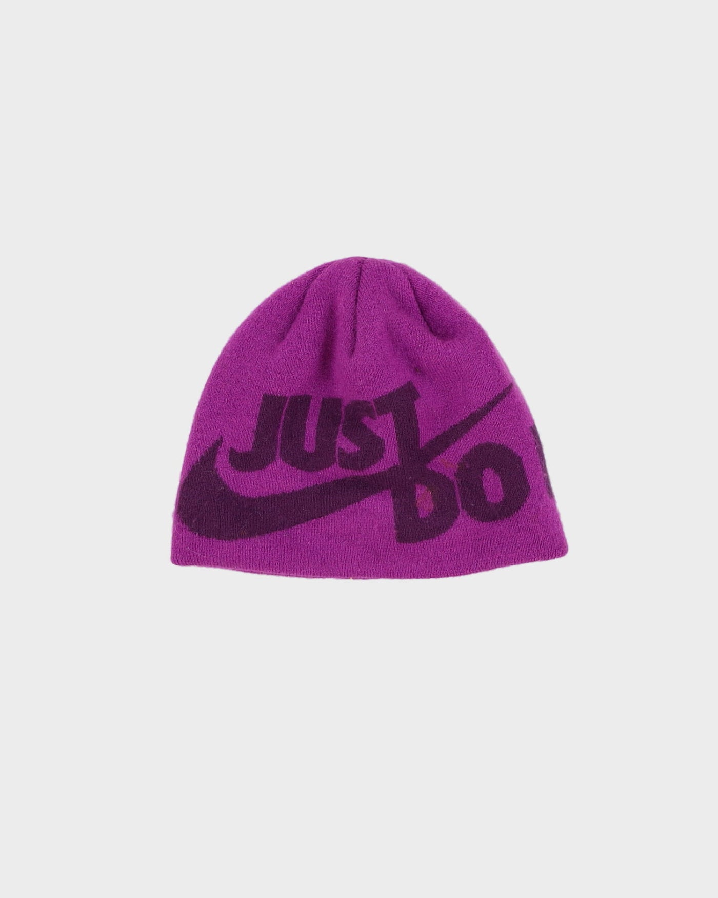 Nike Just Do It Purple Beanie
