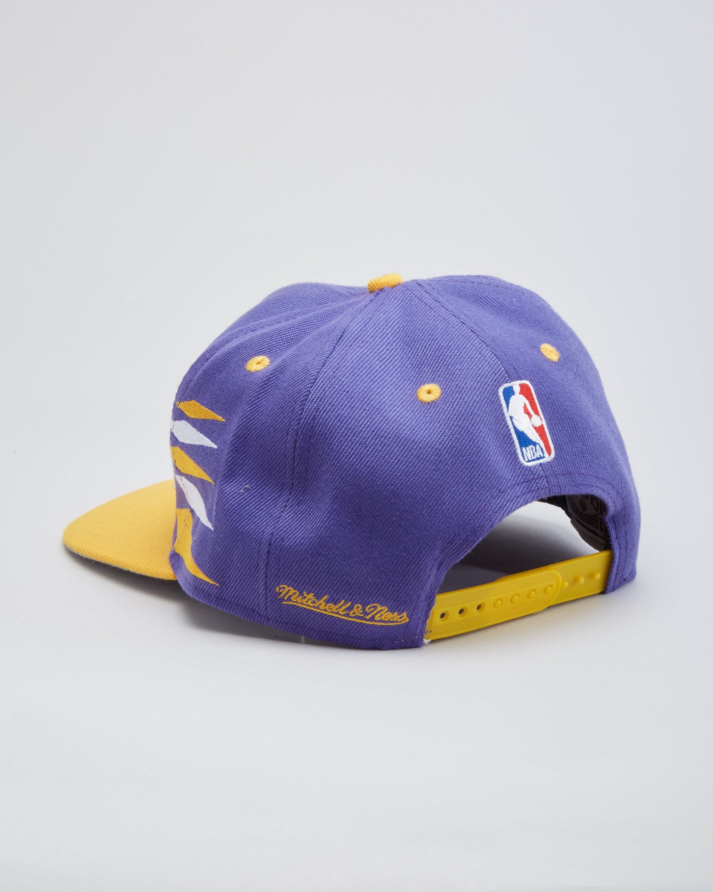 Mitchell & Ness NBA LA Los Angeles Lakers Purple / Yellow Snapback Hat