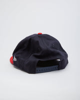 New Era MLB Atlanta Braves Navy / Red Snapback Hat - M / L