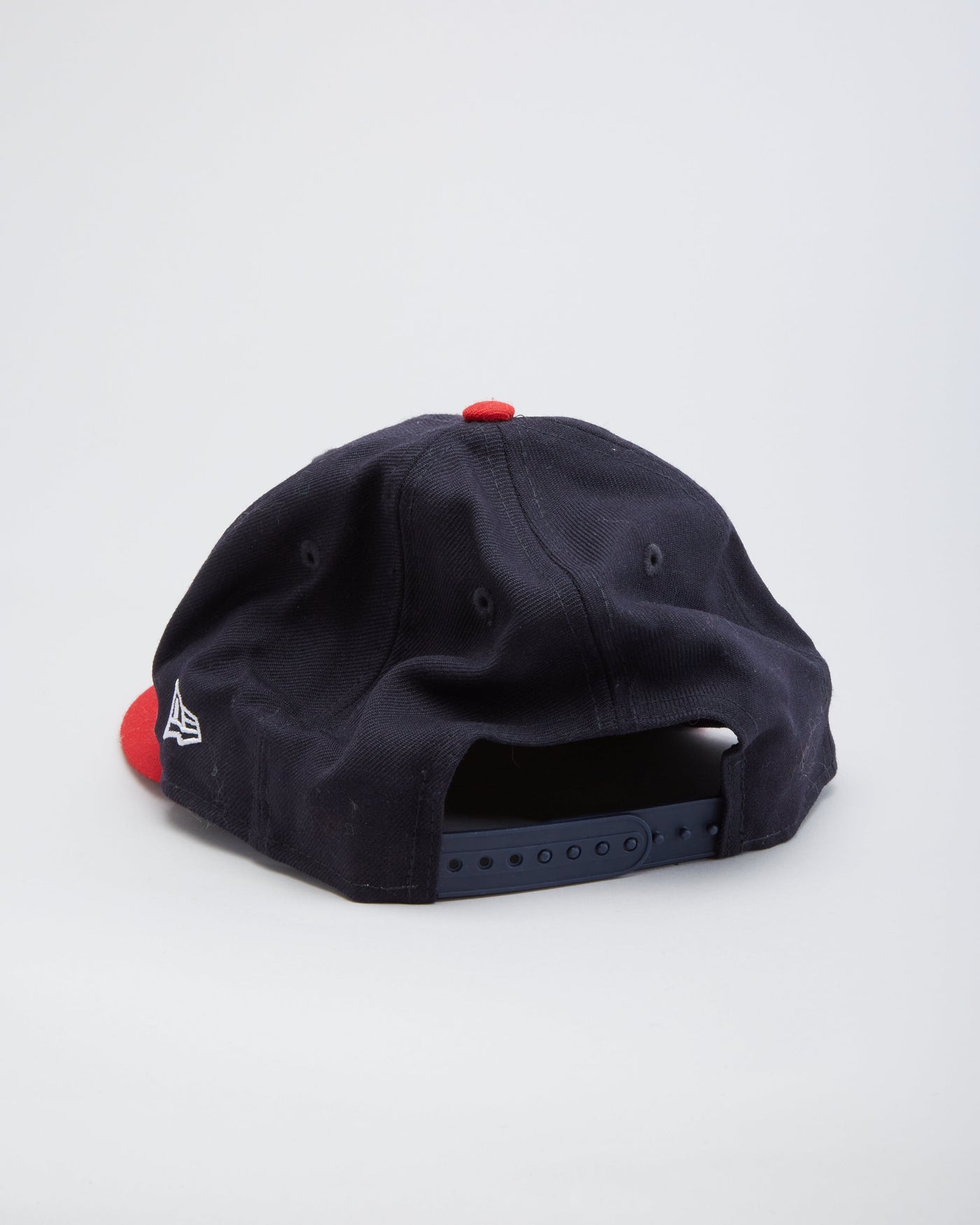 New Era MLB Atlanta Braves Navy / Red Snapback Hat - M / L