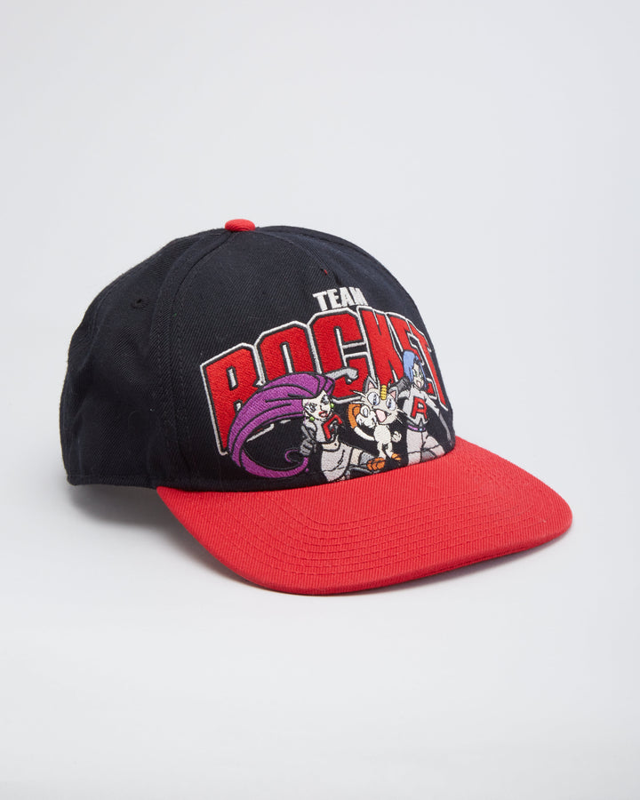 2015 Team Rocket Pokemon Black / Red Snapback Cap / Hat