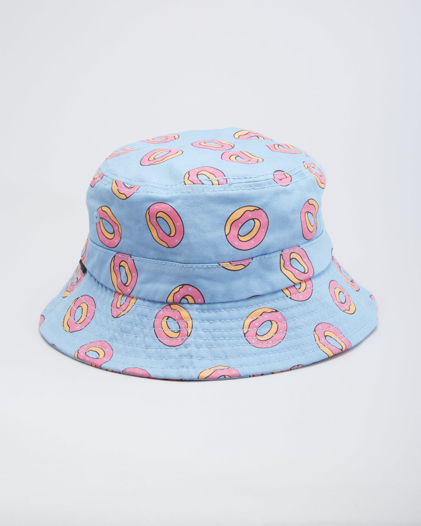 OFWGKTA Odd Future All Over Doughnut Print Blue / Pink Bucket Hat - L / XL
