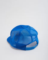 Vintage 90s Rolls Royce Blue Snapback Trucker Hat