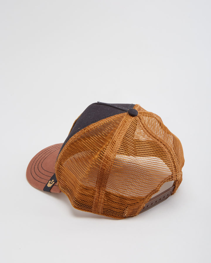Bad Ass Brown / Black Trucker Hat