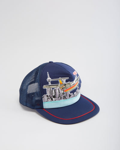 80s Dash 8 Series 300 Navy Trucker Hat