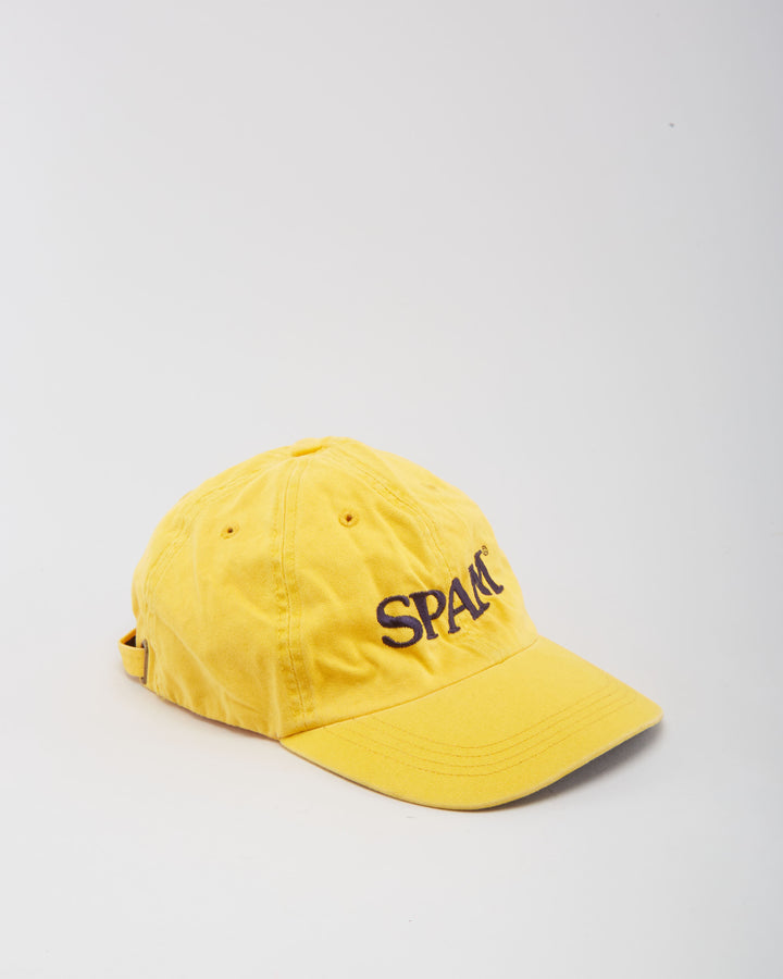 Vintage Spam 'Officially Licenced Spamwear' Yellow Baseball Cap